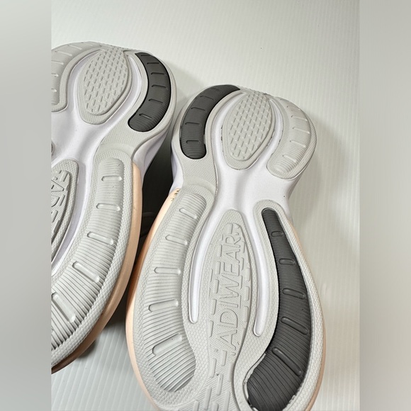 NWOB Adidas Alphabounce+ Running Womens Shoe White/Grey/Quartz HP6147 Sneakers - Picture 12 of 16